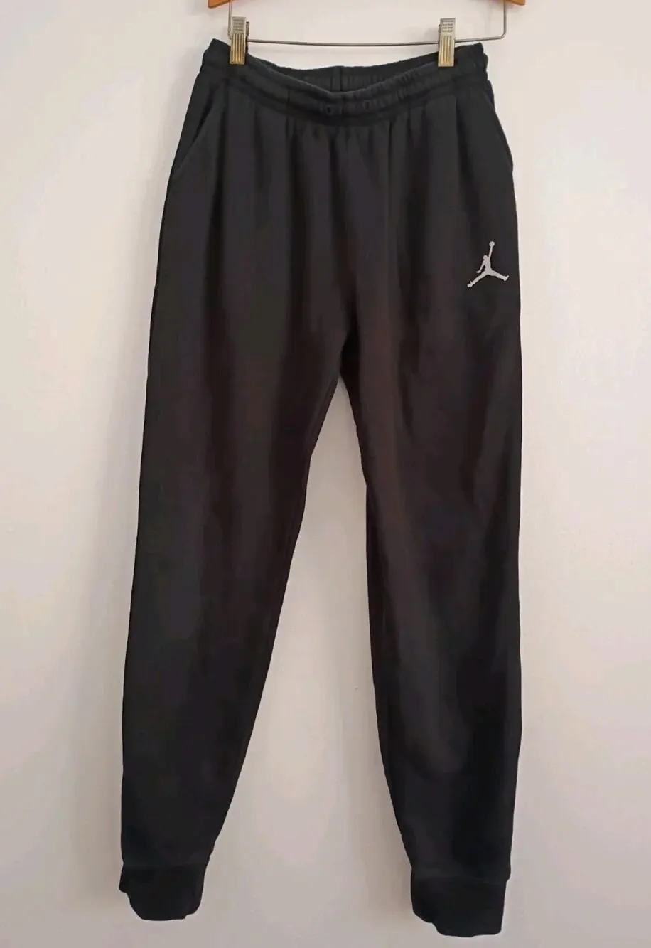 Jordan Jumpman Youth XL 13-15yrs Black Jogger Sweatpants Athletic Pants
